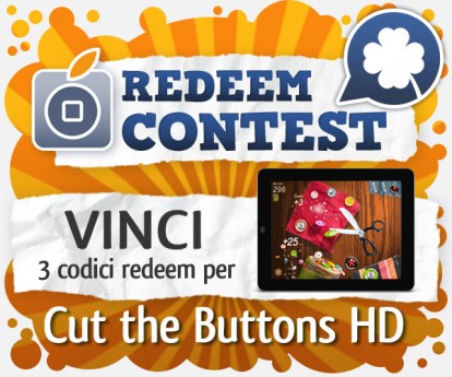 CONTEST: vinci 3 codici redeem per Cut the Buttons HD [VINCITORI]