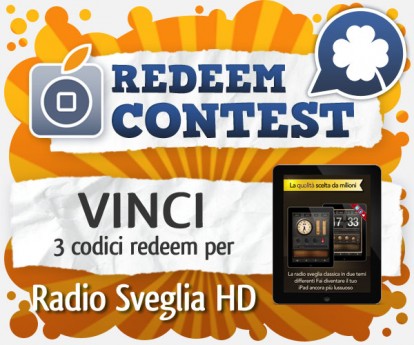 CONTEST: vinci 3 codici redeem per Radio Sveglia HD [VINCITORI]