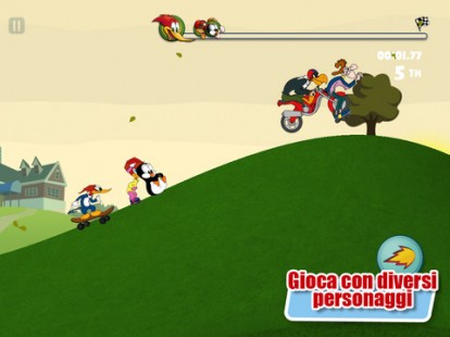 Arriva su iPad il famoso picchio Woody Woodpecker