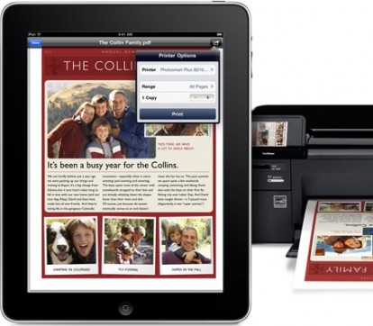 Stampanti AirPrint: Apple aggiorna l’elenco dei prodotti compatibili con iPad