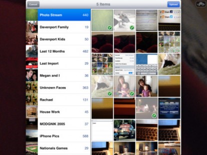 Carica le immagini su Dropbox con l’app QuickShot