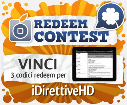 CONTEST: vinci 3 codici redeem per iDirettiveHD [VINCITORI]