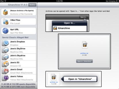 Nuovo aggiornamento per iUnarchive