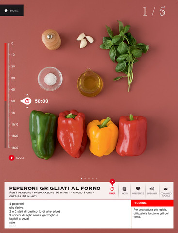 Le basi della cucina italiana disponibile su App Store