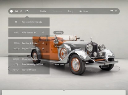 Road, l’enciclopedia interattiva dell’auto arriva su iPad