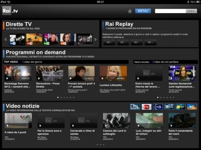Rai.tv: l’app ufficiale di Rai Net per vedere le dirette TV e molto altro (AGGIORNATO)