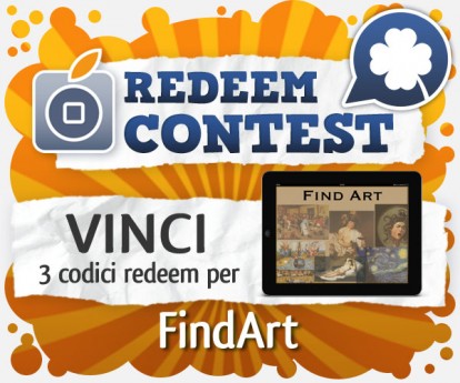 CONTEST: vinci 3 codici redeem per FindArt [VINCITORI]