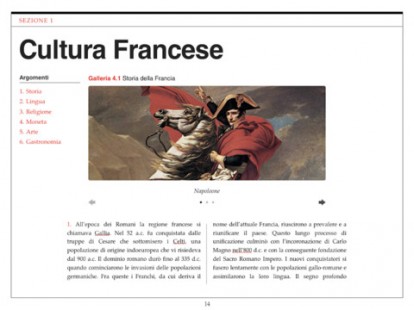 “Francia”: il primo esempio italiano di ebook realizzato con iBooks Author!