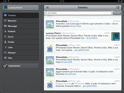 Tweetbot for iPad tradotto completamente in italiano grazie ad iPadItalia – Guida