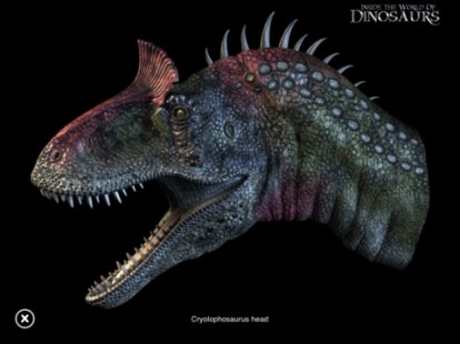 Inside the World of Dinosaurs: l’enciclopedia interattiva sui dinosauri ottimizzata per iPad!