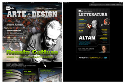 RAINET SpA rende disponibile su App Store RAI Arte e RAI Letteratura, due magazine gratuiti