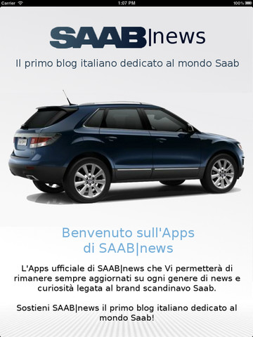 SAAB News: l’applicazione per tenersi aggiornati sul mondo Saab direttamente da iPad!