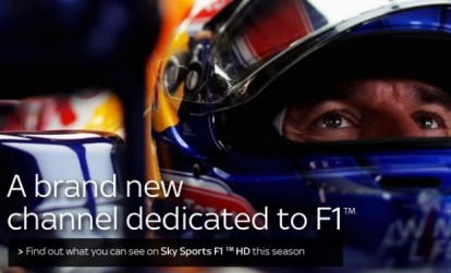 La rete televisiva Inglese Sky è pronta a lanciare un’applicazione per la nuova stagione di Formula 1