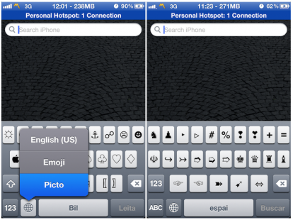 PictoKeyboard: la tastiera Unicode arriva su iPad – Cydia