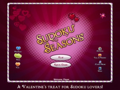 Sudoku Seasons si traveste per San Valentino