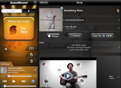 SoundHound: disponibile nuovo aggiornamento su App Store