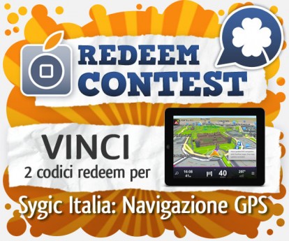 CONTEST: in palio 2 codici redeem per Sygic Italia: Navigazione GPS [VINCITORI]