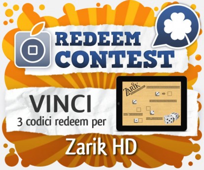 CONTEST: vinci 3 codici redeem per Zarik HD [VINCITORI]