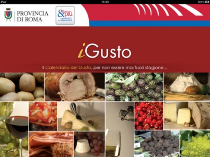 iGusto: l’app ufficiale della Provincia di Roma per scoprire l’offerta enogastronomica, culturale, turistica del territorio provinciale!