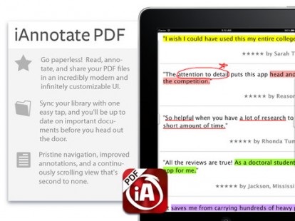 iAnnotate PDF, una delle migliori applicazioni per modificare PDF su iPad