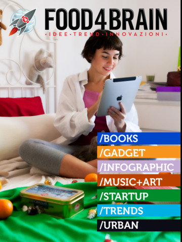 Food4Brain: il magazine sui trend e l’innovazione arriva su iPad