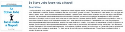 Arriva su iBookstore “Se Steve Jobs fosse nato a Napoli”, di Antonio Menna