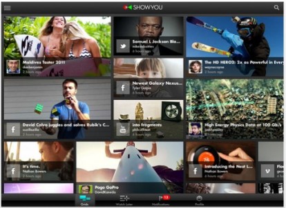 ShowYou, la migliore app per condividere i video con gli amici