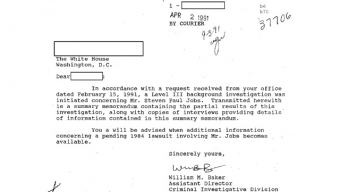 L’FBI pubblica un dossier su Steve Jobs