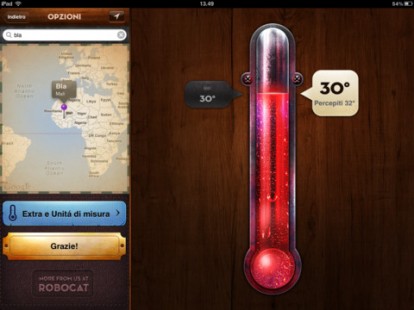 Thermo: controlla la temperatura con quest’applicazione per iPad