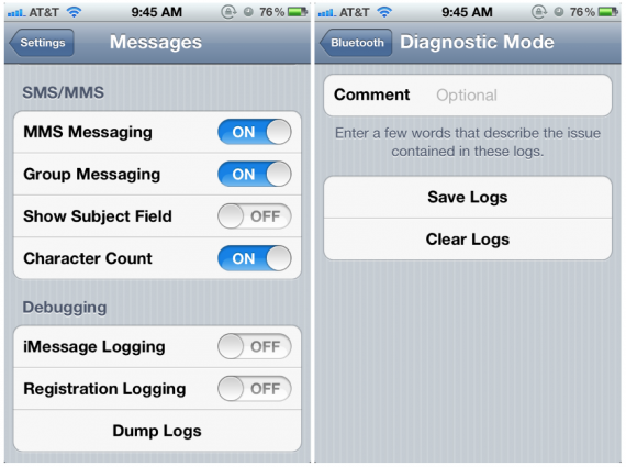 Attiviamo la console di debug di iOS in Messaggi, FaceTime e per il Bluetooth – Guida
