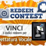 CONTEST: vinci 3 codici redeem per Dettatura Vocale [VINCITORI]