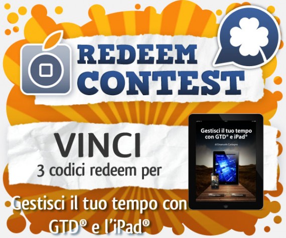 CONTEST: vinci 3 codici redeem per Gestisci il tuo tempo con GTD® e l’iPad® [VINCITORI]