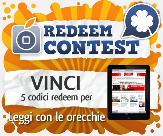 CONTEST: vinci 5 codici redeem per Leggi con le orecchie [VINCITORI]