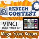 CONTEST: vinci 3 codici redeem per Magic Score Keeper [VINCITORI]