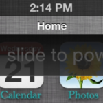 PowerDown Clear, schermata di spegnimento trasparente su iPad – Cydia