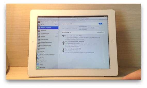 Proviamo l’Hotspot personale sul nuovo iPad – Video