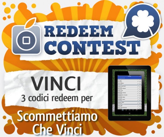 CONTEST: vinci 3 codici redeem per Scommettiamo Che Vinci [VINCITORI]