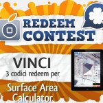 CONTEST: vinci 3 codici redeem per Surface Area Calculator [VINCITORI]