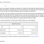 App Store: aggiunte due nuove fasce di prezzo per le applicazioni