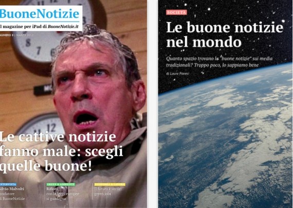 BuoneNotizie, tutte le notizie positive provenienti dalla penisola italiana a portata di iPad