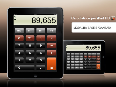 Calcolatrice per iPad HD in offerta gratuita