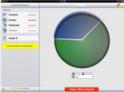 Organizza i tuoi contatti con Contacts Duster Pro
