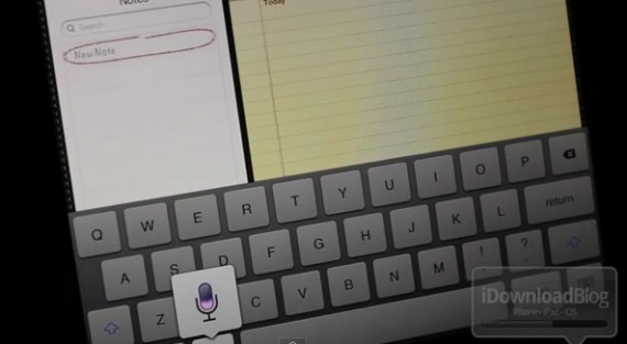 Nuovo iPad: la prova della dettatura vocale