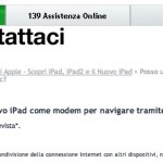 HotSpot Personale sul nuovo iPad: al momento sembra funzionare solo con Sim Wind!