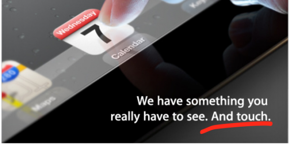 Pocket-lint: l’iPad 3 utilizzerà una “nuova tecnologia touch mai vista prima”
