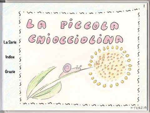 La Piccola Chiocciolina, un libro interattivo con storie per bambini scritte e disegnate dall’artista fiorentina Chiara Pestelli
