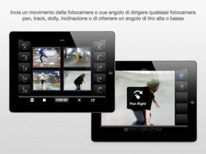 CollabraCam, l’editing video con più iPad