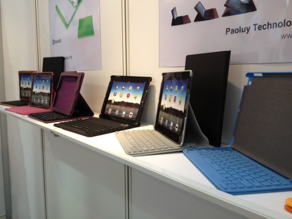 CeBIT 2012: Paoluy ci mostra la sua nuova collezione di tastiere iPad