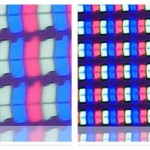 Il Retina display del nuovo iPad visto attraverso un microscopio