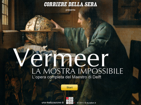 Vermeer – La mostra impossibile, goditi le bellissime opere di Jan Vermeer sul tuo iPad